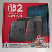 Nintendo Switch 2 Mario Kart World Bundle Video Game System - READY TO SHIP