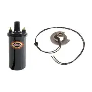 1942-48 Flathead Fits Ford Fits V8 Ignitor Kit and Ignition Coil, 6 Volt