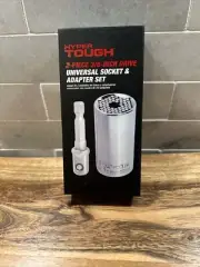 Hyper Tough 2-Piece 3/8-Inch Drive Universal Socket and Adaptor, Model 42863
