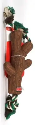 1 Ct Kong FetchStix Squeaks & Crinkles Large FetchStix With Rope Fetch & Tug Toy