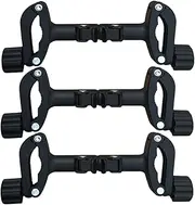 Twin Plum Connector, Plum Connector, Double Ride Adapter for Connecting | Portable Walking Carriage Link Carp Share Adapter for Home, Travel, Shopping
