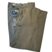 Dockers Cargo Pants Mens 34x34 Gray Washed Workwear Chino Cotton Straight Leg