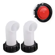 Reliable IBC Container Outlet Spout 90 Degree Adapter for Rainwater Tanks