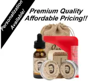 Personalized Gift - Beard Oil - Beard Balm - Beard Wax - Soap - Shaping Comb