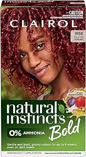 [Clairol] Natural Instincts Bold Auburn Permanent Hair Colour, Ammonia Free, Bold, Natural, Gentle Hair Colour