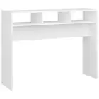 Console Table White Engineered Wood Accent Couch Living Room Side Table vidaXL