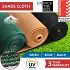 Instahut 30%/50%/70%/90% Sun Shade Cloth Shadecloth Roll Mesh All Sizes Canopy