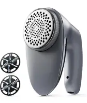 Fabric Shaver, Rechargeable Lint Remover Defuzzer Sweater Shaver, Fuzz...
