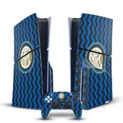 INTER MILAN 2020/21 CREST KIT VINYL SKIN DECAL FOR PS5 SLIM DISC EDITION BUNDLE