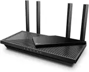 TP-Link AX3000 Dual Band Gigabit Wi-Fi 6 Router, 512 MB RAM, 160MHz, 4 High Powe