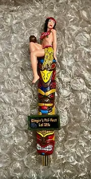 VHTF Ginger's Poi-Fect Lei IPA Tap Handle New no Box