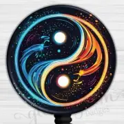 Peace Badge Holder, Beautiful Mandala Badge Reel, Cute ID Retractable GG6568