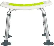 FFSPIIO Shower Stool with Padded Seat, Bathroom Bathtub Showering Bench Bath Chair Adults Seniors Shower Seat Non-Slip Stool Shower Chair