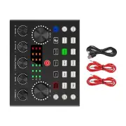 V8S Live External Sound Card Voice Changer Sound Card with Multiple Sound5940