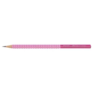 Faber-Castell 輝柏 517028 握得住雙色鉛筆 B 粉紅色 三角鉛筆 木頭鉛筆【金玉堂文具】