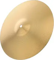 OFFIGAM Drum Cymbals Handheld Cymbals Drum Accessories Musical Instruments Alloy Golden
