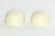 Universal Rundle Color Toilet Bolt Caps - Set of 2 - SPRING YELLOW
