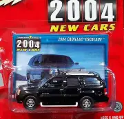 Johnny Lightning 04 2004 Cadillac Escalade Lightning Strike Car w/RRs Black
