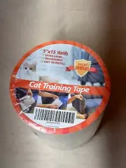 Wide 5" x 45ft Cat Anti-Scratching Training Tape Film Furniture Damage Protector
