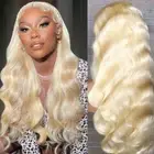 Body Wave 613 Hd Lace Frontal Wig 13x6 Human Hair Honey Blonde Glueless Wig