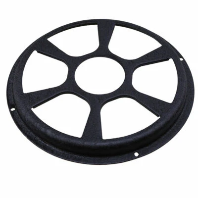 10" Black Car Speaker Cover Iron Audio Frosted Speaker Protect Guard Universal