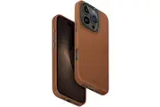 Uniq iPhone 16 Pro (6.3") Lyden Vegan Leather Case - Caramel MagSafe Compatible