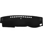 Tailored Car Accessories Suede Dashmat Black to suit Toyota Landcruiser 200 Series Facelift 10/15 - 07/21 - 64TB SB