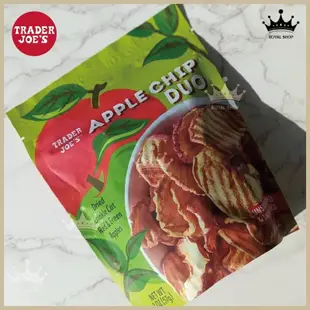 【現貨商品】 Trader Joe's 美國有機超市 青蘋果紅蘋果脆片果乾 厚切大蕉脆片 豌豆脆 酸奶油烤洋蔥圈
