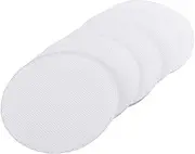 COOLHIYA 40pcs Peva Non-Slip Bathroom Stickers 10cm Round Mats Quick Dry Safety Bath Tub Shower Floor Stickers