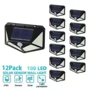 LED Solar Wall Light All Sides Luminous Sensor Street Light for Garden Light