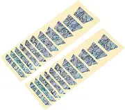 JOINPAYA Guitar Stickers Set Musical Instrument Decals Guitar Patch Fretboard Decals Pack