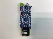 Mens Cremieux Multicolor Pattern Italian Cotton Yarn Socks Size 6-12.5 NEW