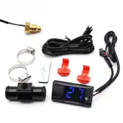 Mini Meter Thermometer Motorcycle Water Temperature Gauge for Temperature Sensor