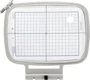 [Sew Tech] RE20B Embroidery Hoop for Janome MC 500E 400E 550E Memory Craft Elna Expressive 830 etc., Rectangle Small Sewing and Embroidery Machine Hoops