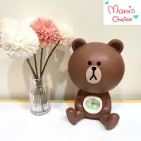 在飛比找蝦皮購物優惠-二手 現貨 Line Friends Brown 立體 熊大