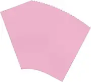 uxcell 50 Sheets Heat Reactive Foil, 20x29cm Pink Foil Transfer Sheets Toner Reactive Foil Transfer Foil Sheets Hot Foil Stamping Paper for Crafts DIY Cardmaking Album Decoration