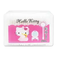 在飛比找小三美日平價美妝優惠-Hello Kitty~彩妝塑軸棉花棒200支(盒)