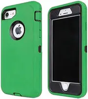 Annymall iPhone 7 Case, iPhone 8 Case, [Heavy Duty] Built-in Screen Protector Tough 4 in1 Rugged Shorkproof Cover [with Kickstand] for Apple iPhone 7 & iPhone 8