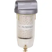 GROZ Fuel Filter, 10 Micron, 5 GPM, 3/4in. NPT (F), Model# FFL/01/3-4/N