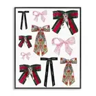 Patterned Fashion Ribbons Framed Giclee Art Design by Amelia Noyes
