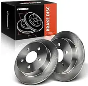 A-Premium 10.94 inch (278mm) Rear Vented Disc Brake Rotors Compatible with Select Chevy, GMC, Isuzu and Oldsmobile Models - Blazer 97-05, S10/Sonoma 98-04, Jimmy 97-02, Hombre 98-00, Bravada 97-01