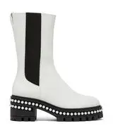 SOHO PEARL CHELSEA BOOTIE in WHITE for Women