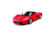 Bburago Licensed 1:18 Scale Ferrari La Ferrari Diecast Model Car Red With Black Top