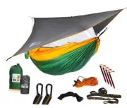 Camping Hammock with Mosquito Net And Rain Fly - Double Hammock with Bug Net