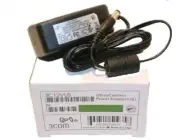 GENUINE 3COM 3C12VUS OEM 3COM FOR OFFICE CONNECT 100/240V +12V 1A TIP 5.5x2.5