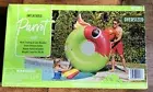 Inflatable Parrot Pool Float Oversized Mesh Seat And Side Handles