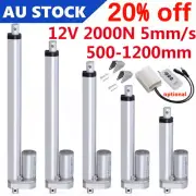 12V 600MM 800MM 900MM 950MM Long Stroke Linear Actuator 900N 2000N Fast Speed