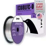 2-Lb E308LFC-O .035" Stainless Steel Flux Cored Wire - Gasless MIG Welding Wire