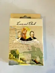 NORTH DAKOTA NEWIS AND CLARK PLAYING CARDS UNPLAYED