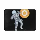 Chainlink Crypto Miners Doormat Moon Bath Kitchen Mat Welcome Carpet Indoor